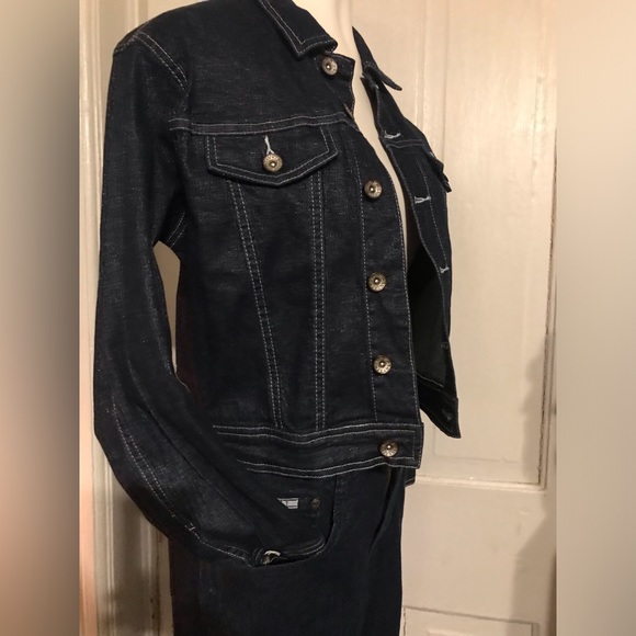 VTG womenβs RTV 2 pc stretchable denim jeans. Size: XL 18 1/2β - 20 1/2β - Picture 4 of 15